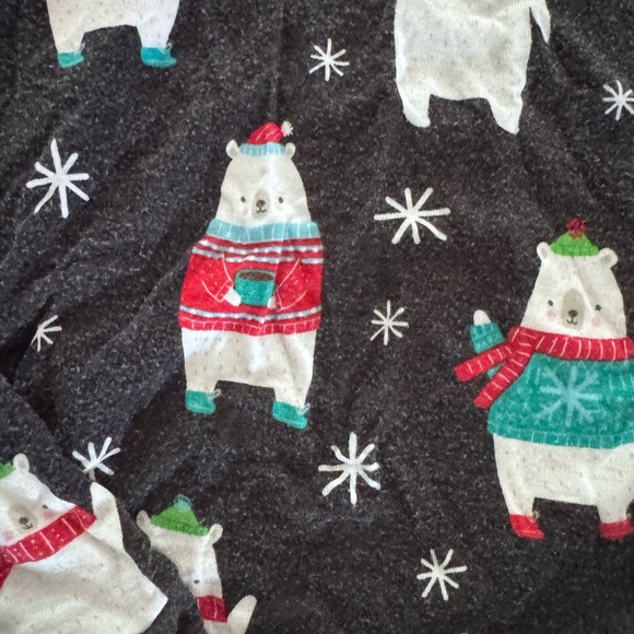 Little Sleepies Festive Polar Bear Pajama Set - Picture 2 of 3